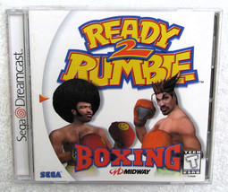 Ready 2 Rumble Boxing for Sega Dreamcast /w Registration Card - Yellow Disc - £18.56 GBP