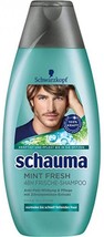 Schwarzkopf Schauma For men MINT FRESH shampoo 400ml-Made in Germany FREE SHIP - $17.77