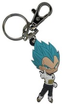 Dragon Ball Super Saiyan Blue Vegeta Key Chain Anime Licensed NEW - £7.42 GBP