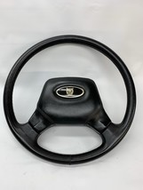 1987-1992 JAGUAR XJ6 Leather Black STEERING WHEEL OEM 88 89 90 91 W/ Hor... - $2,035.77 MXN