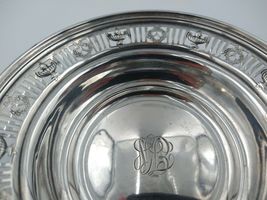 Wm Wise & Son Sterling Silver Adam 2034-3 Small Pierced Edge Bowl Monogramed 60g image 4