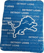 Detroit Lions Blanket 50x60 Fleece Classic - $61.99