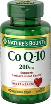 Nature's Bounty Co Q-10 Tablets, 200 Mg, 80 CT.. - $39.59