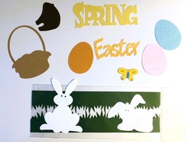 Scrapbooking Easter Spring Die-cuts for Scrapbooking and Paper Crafts - $6.00