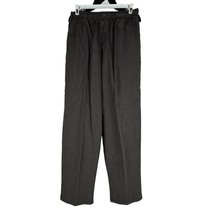 Bobbie Brooks Women&#39;s Charcoal Pants 12P Elastic Waist - £13.89 GBP