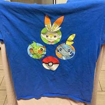 Pokémon Kids Shirt With Gen 8 Starters Size M - £11.82 GBP