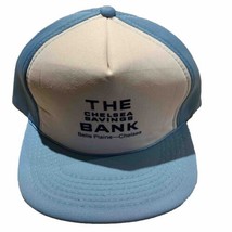 Bank Nebraska Baby Blue Snapback Trucker Hat Foam Front - $12.87