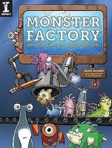 Monster Factory: Draw Cute and Cool Cartoon Monsters by Ernie Harker.New Book. - £6.93 GBP