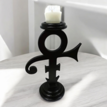 Black Symbol candle holder, Abstract candle holder, 15x11 tabletop, cand... - $2,373.53 MXN