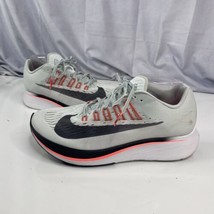 Nike Zoom Fly Running Shoes White Black Crimson Women&#39;s Size 10 Shoes - $37.04