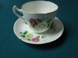 Compatible with Royal Grafton Compatible with England, Ceramic Floral Cup and Sa - £38.37 GBP