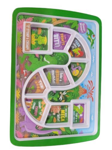 Primary image for Fred and Friends Dinner Winner Kids Dinosaur Interactive Game Plate Fussy Eaters