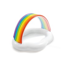 Intex Rainbow Cloud Inflatable Baby Pool, for Ages 1-3 - $32.29
