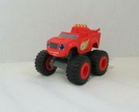 Blaze &amp; the Monster Machines die cast  Blaze Fisher Price 2014 USED chipped - $7.27