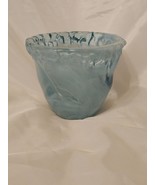 Art Deco Mint Green Swirl Glass Bowl/Vase 3.5” Italian Murano Style - €20,16 EUR