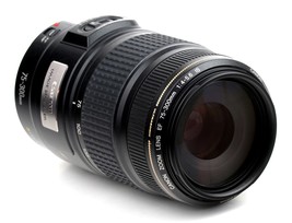 Canon Ef 75-300mm f/4-5.6 Is Usm Telephoto Zoom Lens 4 Eos Dsl Rs Mi Nty! - £167.69 GBP