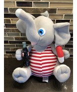 Vintage 1993 COCA-COLA Stuffed Elephant in Swimsuit Plush Animal Toy 9&quot; ... - $8.38