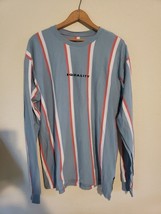 Vox Populi For The People Equality Striped Long Sleeve Tee Mens Size XLA... - $11.20