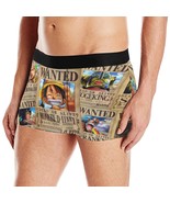 Men&#39;s Monkey D. Luffy Wanted Dead or Alive All Over Print Boxer Briefs - £18.90 GBP