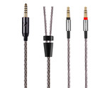 6N 4.4mm balanced Audio Cable For ONKYO SN-1 A800 Headphones - £34.80 GBP