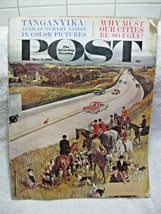 Vintage Collectible Saturday Evening Post Dec.21,1961 Ads Ge~Schlitz~Ford~Boeing - £13.30 GBP