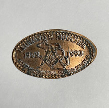 Masonic Freemason Compass &amp; Square Stamped On 1992 Lincoln Penny - €11,71 EUR