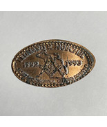 Masonic Freemason Compass &amp; Square Stamped On 1992 Lincoln Penny - €11,71 EUR