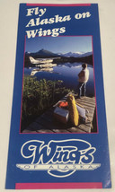 Vintage Wings Of Alaska Brochure  Sightseeing Tours BRO11 - £6.18 GBP