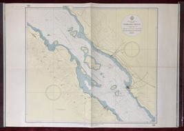 Nautical Chart Pašmanski Tjesnac Adriatic Sea Dalmatia Yugoslavia No 515 1974 - £45.32 GBP