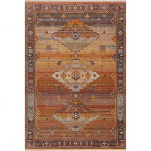 9' X 12' Brown Southwestern Area Rug - $630.49