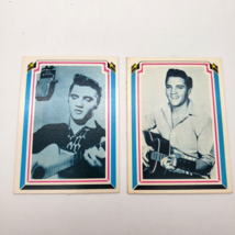 Elvis Presley Souvenir Card Lot of 2 Trading Cards The King Boxcar 1978 #60 #50 - £4.70 GBP