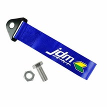 Car Tow Towing Blue Strap Belt JDM Racing Drift Rally Hook Universal x1 - £7.07 GBP