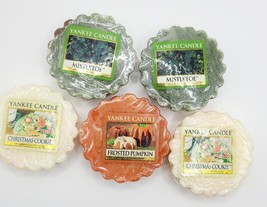 Yankee Candle Wax Tarts Melts Wax Tart Five in Pack Gift Quality New - £8.01 GBP