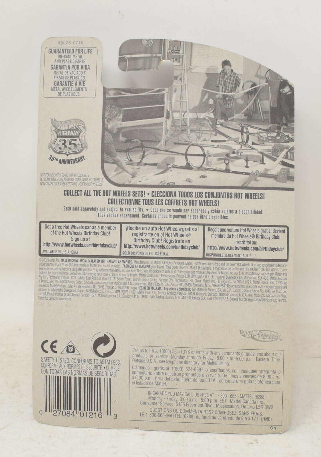Mattel Wheels Collector #193 Cabbin Fever Blue 55078 0710 - $3.96