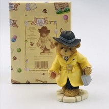 2001 Cherished Teddies Tracy James Bear Figurine CT007W Contest Edition Hillman - £10.95 GBP