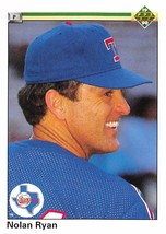 1990 Upper Deck #544 Nolan Ryan Texas Rangers ⚾ - £0.69 GBP