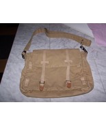 Khaki Canvas Tennis Shoulder Strap Bag - £30.09 GBP