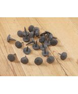 25 Clavos Nails Hand Forged Primitive Door Shutters 1&quot; Hammered Black / ... - $590.12 MXN
