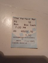 Vintage Movie Ticket Stub The Perfect Man - $9.79