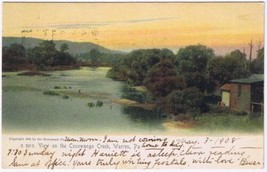 Postcard View On Conewango Creek Warren Pennsylvania Rotograph Company - $9.89