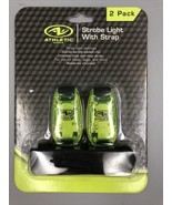 New Athletic Works 2 Pack Strobe Light With Strap for Use on Bikes Bags ... - £9.15 GBP