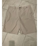 Hurley Designed For Buckle Nike Dri-Fit Shorts Beige Mens Size 37 - $26.34 CAD