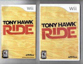 Nintendo Wii Tony Hawk: Ride video Game Complete (disc Case and Manual) - £11.35 GBP