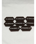 Lot Of (8) Brown Litko Premium Printed Mecha To Ground Standing Up Tokens - $24.43 CAD