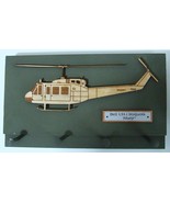 U.S. Military Bell UH-1 Iroquois - &quot;HUEY&quot; Helicopter Keychain Display Rack. - $26.99 CAD