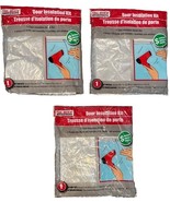 Door or Large Window Insulation 3 Pack Kits + Tape 84 x 36&quot; Shrink Wrap New - $281.30 MXN