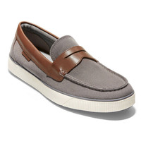 Cole Haan Shoes Nantucket 2.0 Penny Loafer Canvas Leather Sizes 11 or 13 New - £71.45 GBP