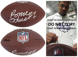 Rome Odunze Signed NFL Duke Football Proof COA Autographed Washington Hu... - $247.49