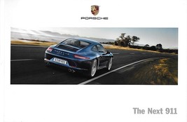 2012 Porsche 911 CARRERA Coupe sales brochure catalog 12 S 991 Next - £11.72 GBP