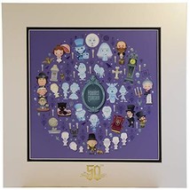 Disney Deluxe Artist Print Haunted Mansion of Cute Jerrod Maruyama - £97.34 GBP